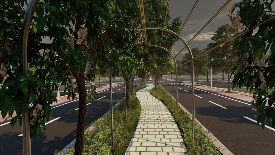 Garden Walkway